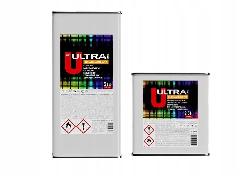 Лак акриловий з керамічними домішками Ultra Line 400 2+1 MS 5л + затверджувач 2,5л